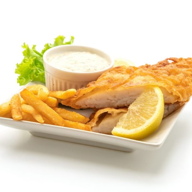 Fish and Chips.