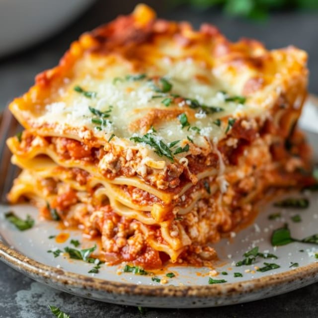 Homemade Lasagna.