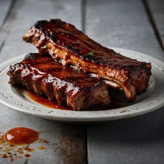 BBQ Pork Ribs.