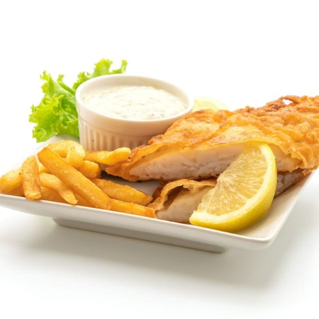 Fish and Chips.